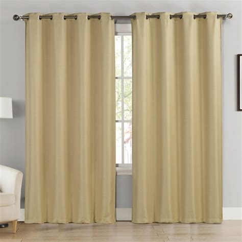 grommet top celine taupe triple layer blackout curtain|Triple Layer Blackout Curtains .